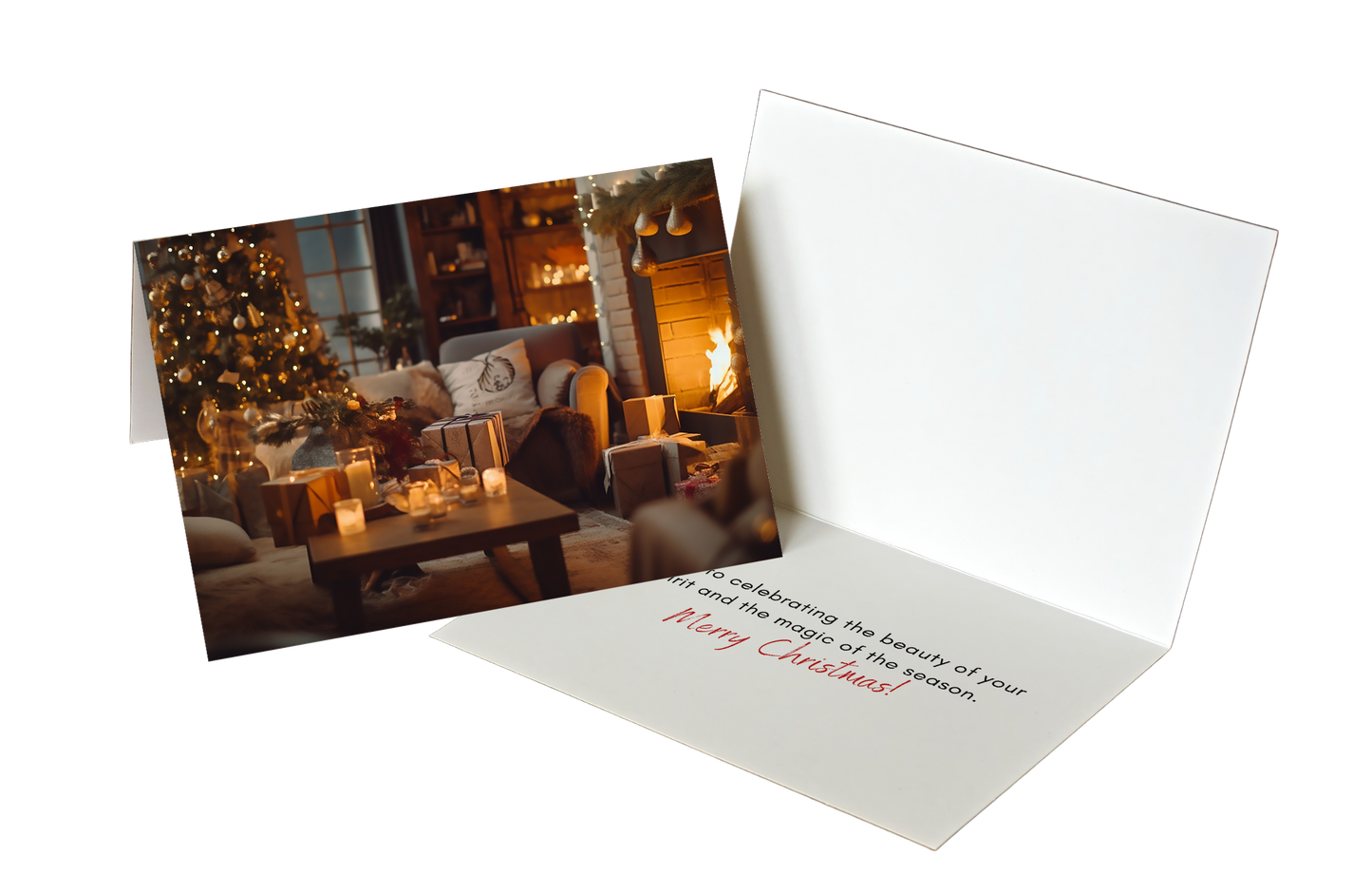 Celebrating the Beauty Holiday Greeting Card