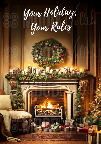 Your Holiday, Your Rules Holiday Greeting Card