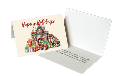 Wrapped in Love Holiday Greeting Card