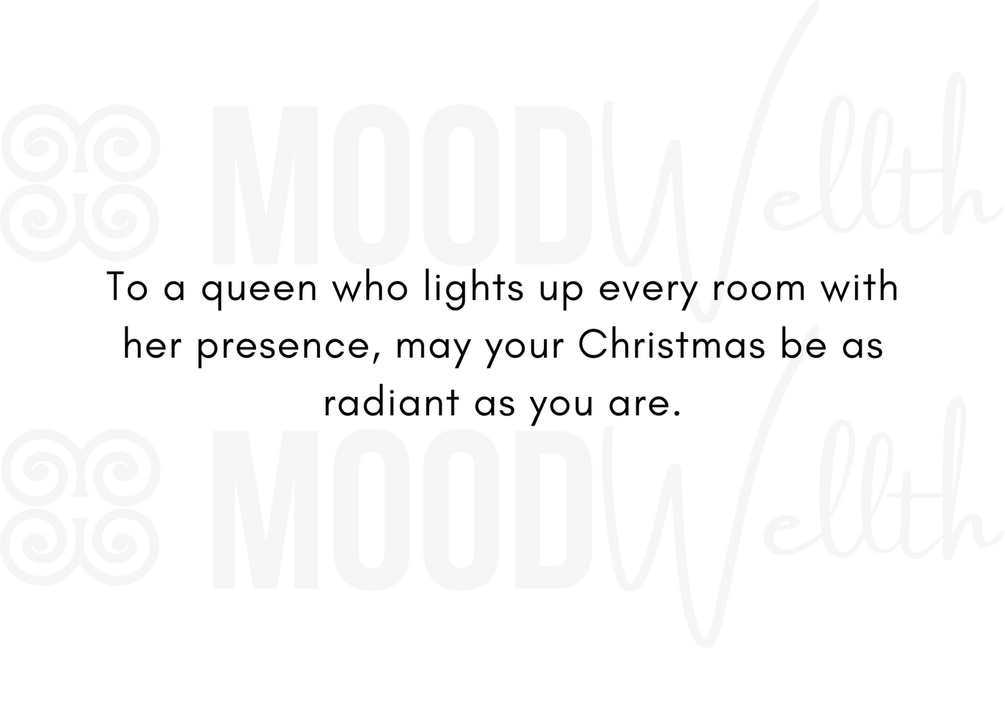 You Light the Room  Holiday Greeting Card