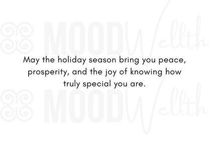Holiday Peace Holiday Greeting Card