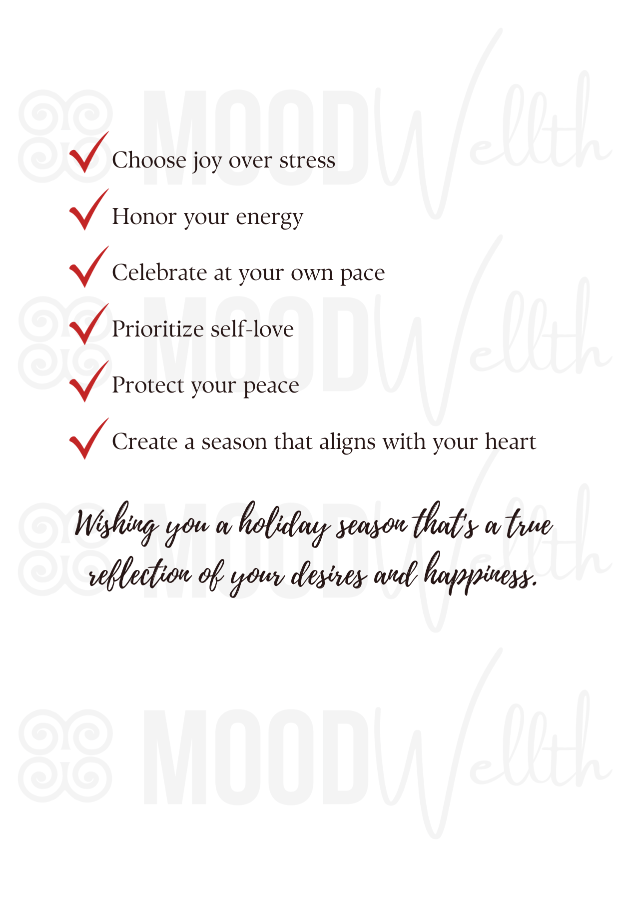 Your Holiday, Your Rules Holiday Greeting Card