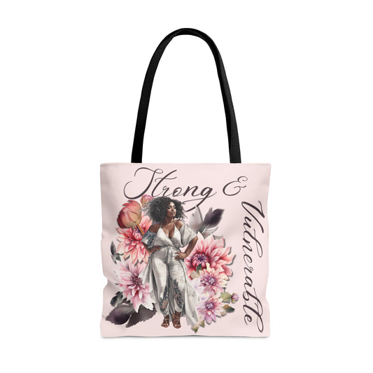 Strong & Vulnerable Tote Bag
