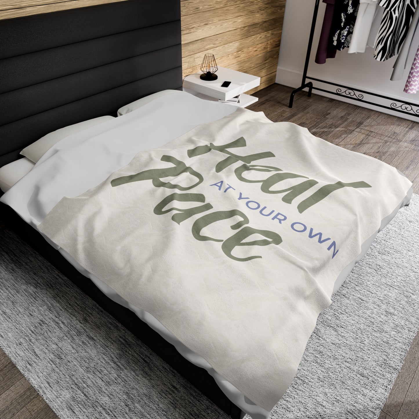 Heal at Your Own Pace Plush Blanket